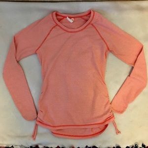 Lucy Side Ruched Athletic Long Sleeve